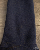 RoToTo Double-Faced Cozy Sleeping Socks - Navy/Brown