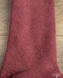 RoToTo Double-Faced Cozy Sleeping Socks - Wine/Bordeaux