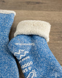 RoToTo Kids Double-Faced Room Sock - Blue