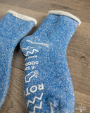 RoToTo Kids Double-Faced Room Sock - Blue