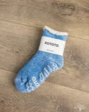 RoToTo Kids Double-Faced Room Sock - Blue