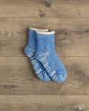 RoToTo Kids Double-Faced Room Sock - Blue