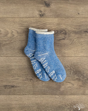 RoToTo Kids Double-Faced Room Sock - Blue
