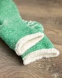 RoToTo Kids Double-Faced Room Sock - Green