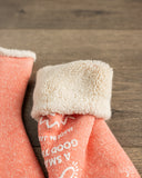RoToTo Kids Double-Faced Room Sock - Pink