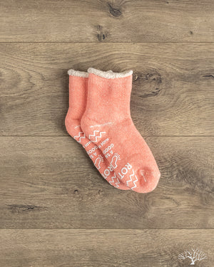 RoToTo Kids Double-Faced Room Sock - Pink