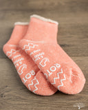 RoToTo Kids Double-Faced Room Sock - Pink