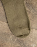 RoToTo Organic Daily 3-Pack Ribbed Crew Socks - Khaki Tones