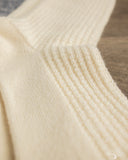 RoToTo Recycled Cotton 3-Pack Waffle Socks - Navy