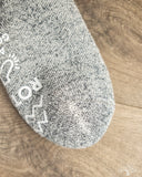 RoToTo Shaggy Pile Double-Faced Room Socks - Charcoal
