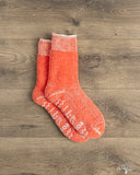 RoToTo Shaggy Pile Double-Faced Room Socks - Red