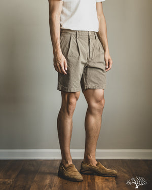 Seuvas - 10oz Canvas 2-Tuck Shorts - Coffee – Withered Fig