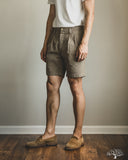 Seuvas 10oz Canvas 2-Tuck Shorts - Coffee