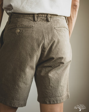 Seuvas - 10oz Canvas 2-Tuck Shorts - Coffee – Withered Fig