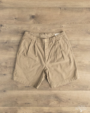 Seuvas - 10oz Canvas 2-Tuck Shorts - Coffee – Withered Fig