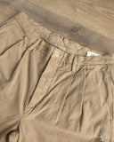 Seuvas 10oz Canvas 2-Tuck Shorts - Coffee