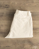 Seuvas - 10oz Canvas 2-Tuck Trousers (Long) - Natural
