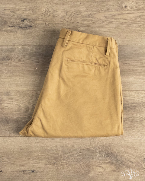 Seuvas - Chino 2-Tuck Trousers - Brown – Withered Fig