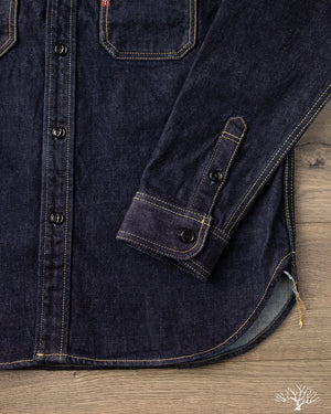 Studio d'Artisan - 14oz Selvedge Denim Work Shirt – Withered Fig
