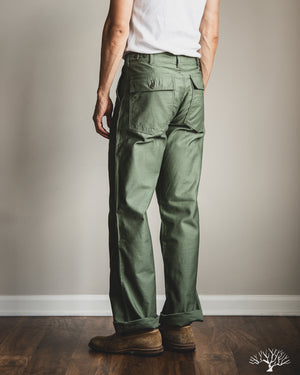 Studio D'Artisan - 1898 Baker Pants - Army Green – Withered Fig