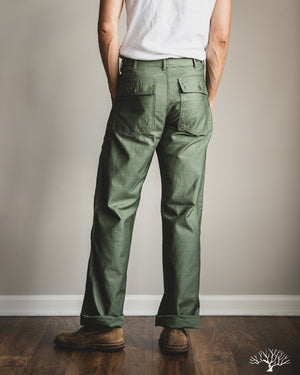 Studio D'Artisan - 1898 Baker Pants - Army Green – Withered Fig