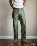 Studio D'Artisan 1898 Baker Pants - Army Green