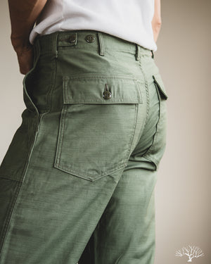 Studio D'Artisan - 1898 Baker Pants - Army Green – Withered Fig
