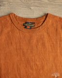 Studio D'Artisan 8198 Amami-Mud Dyed Loopwheel T-Shirt - Brown