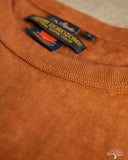Studio D'Artisan 8198 Amami-Mud Dyed Loopwheel T-Shirt - Brown