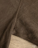 Studio D'Artisan 8198 Amami-Mud Dyed Loopwheel T-Shirt - Dark Brown