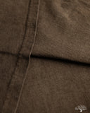 Studio D'Artisan 8198 Amami-Mud Dyed Loopwheel T-Shirt - Dark Brown