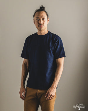 Studio d'Artisan - 8199 Rope Dyed Indigo T-Shirt – Withered Fig
