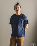 Studio D'Artisan 9913 Loopwheel T-Shirt - Navy