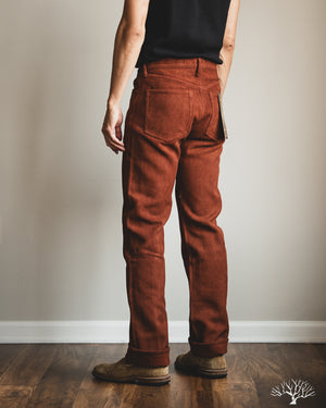 Studio d'Artisan - Amami-Mud Dyed Sashiko Pants - Brown – Withered Fig
