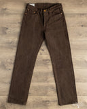 Studio D'Artisan Amami-Mud Dyed Sashiko Pants - Dark Brown