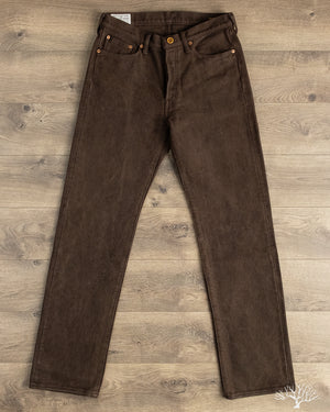 マジョコ、みすて、ねろり Studio d'Artisan - Amami-Mud Dyed Sashiko Pants - Dark Brown