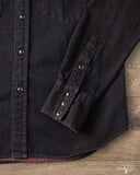 Studio d' Artisan Bengala-Dyed Denim Western Shirt