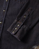 Studio d' Artisan Bengala-Dyed Denim Western Shirt