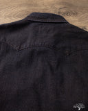 Studio d' Artisan Bengala-Dyed Denim Western Shirt