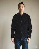 Studio D'Artisan Bengala-Dyed Denim Western Shirt