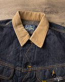 Studio d' Artisan Blanket-Lined Denim Jacket