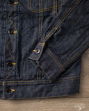 Studio d' Artisan Blanket-Lined Denim Jacket