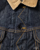 Studio d' Artisan Blanket-Lined Denim Jacket