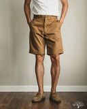 Studio D'Artisan Chino Shorts - Camel