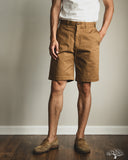 Studio D'Artisan Chino Shorts - Camel