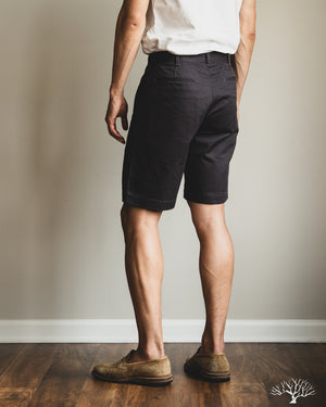 Studio D'Artisan - Chino Shorts - Charcoal Black – Withered Fig