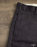 Studio D'Artisan Chino Shorts - Charcoal Black