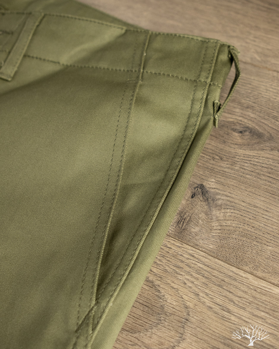 Studio D'Artisan - Chino Trousers - Army Green – Withered Fig