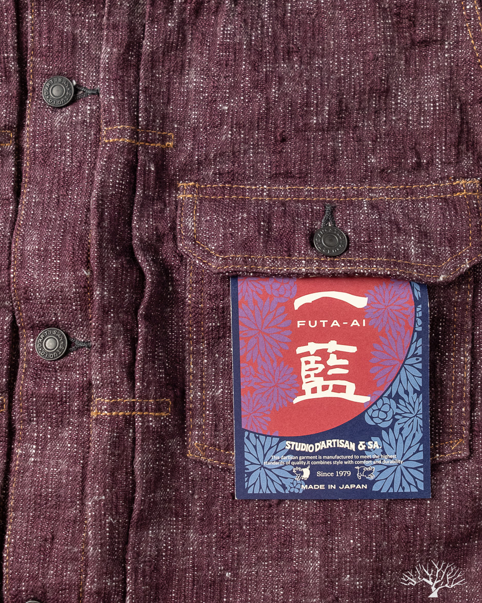 Studio d'Artisan - Futa-Ai Denim Jacket – Withered Fig