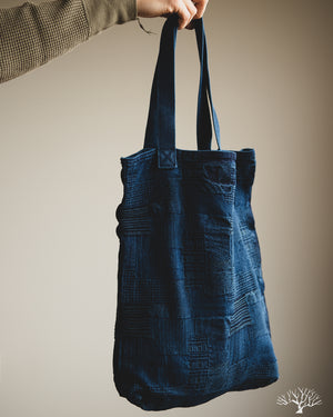 Iron Heart - IHE-49-IND - 25oz Selvedge Denim Tote Bag - Indigo